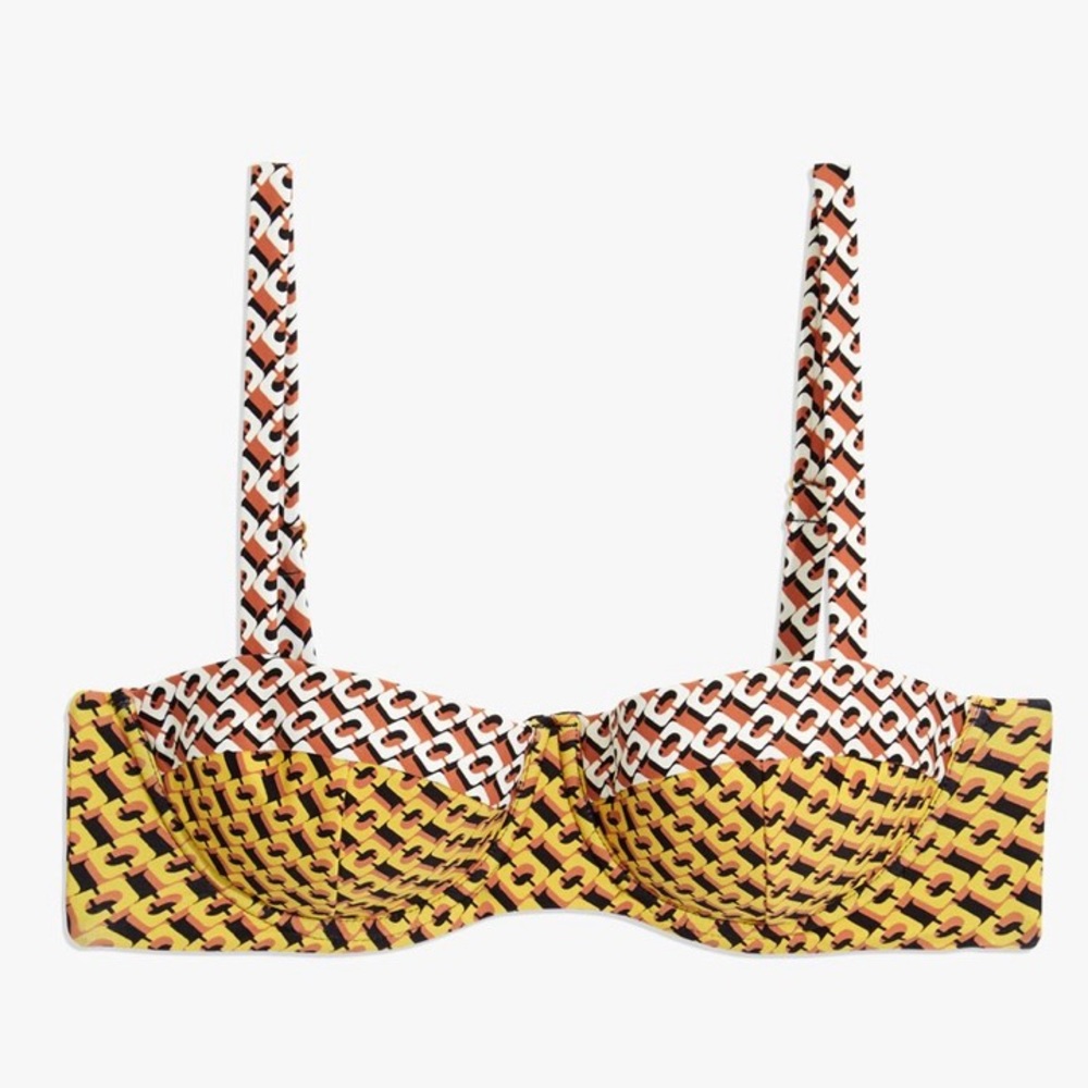 Onia x DVF Mila Top with underwire NWT M